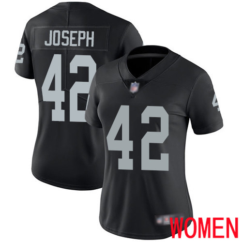 Oakland Raiders Limited Black Women Karl Joseph Home Jersey NFL Football 42 Vapor Untouchable Jersey